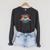 Book Lover's Vacation I Love To Read Raglan Sleeve Sweatshirt Dark Grey Heather