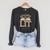 Book Novel Abendteuer Story Reading Raglan Sleeve Sweatshirt Dark Grey Heather