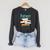 Book Reading Bookmarks Are For Quitters Raglan Sleeve Sweatshirt Dark Grey Heather