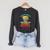 Book Reading Introverted But Willing To Discuss Books Raglan Sleeve Sweatshirt Dark Grey Heather