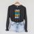 Book Stuff Book Lovers Comic Book Raglan Sleeve Sweatshirt Dark Grey Heather
