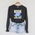 Book Whisperer Library Books Raglan Sleeve Sweatshirt Dark Grey Heather