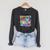 Booked For The Summer Women’s Book Lover Raglan Sleeve Sweatshirt Dark Grey Heather
