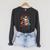 Books Coffee & Yarn Lover My Favorite Things Raglan Sleeve Sweatshirt Dark Grey Heather
