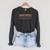 Booktrovert Definition Raglan Sleeve Sweatshirt Dark Grey Heather