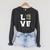 Bookworm Love Book Lover Reading Librarian Raglan Sleeve Sweatshirt Dark Grey Heather