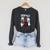 Booooks Cat Reading Book Ghosts Halloween Librarian Teacher For Men Women Kids Raglan Sleeve Sweatshirt Dark Grey Heather