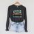 Born To Read Books Forced To Read Emails Book Lover Raglan Sleeve Sweatshirt Dark Grey Heather