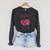 Born To Read Books Forced To Read Emails Floral Raglan Sleeve Sweatshirt Dark Grey Heather Born To Read Books Forced To Read Emails Floral Raglan Sleeve Sweatshirt Dark Grey Heather