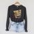 Born To Read Forced To Work Book Fair Vibes Book Lover Raglan Sleeve Sweatshirt Dark Grey Heather