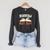 Borrow Not Buy Borrow Books Reading Lover Raglan Sleeve Sweatshirt Dark Grey Heather