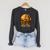 Boys Animal Wild About Reading Cheetah Book Raglan Sleeve Sweatshirt Dark Grey Heather