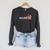 Bullerbü Astrid Lindgren Children's Book Pipi Longstocking Raglan Sleeve Sweatshirt Dark Grey Heather