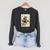 Camel Johnson's Household Book Nature African Muslim Warrior Raglan Sleeve Sweatshirt Dark Grey Heather