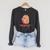 CapyFun Books Are The Only Treasure I Need Capybara Kids Raglan Sleeve Sweatshirt Dark Grey Heather