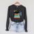Cat And Books Retro Midcentury Mid Century Aesthetic Raglan Sleeve Sweatshirt Dark Grey Heather Cat And Books Retro Midcentury Mid Century Aesthetic Raglan Sleeve Sweatshirt Dark Grey Heather