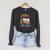 Cats And Books Easily Distracted By Cats And Books Raglan Sleeve Sweatshirt Dark Grey Heather
