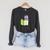 Cats And Books Happiness Cartoon Cat Pun For Women Raglan Sleeve Sweatshirt Dark Grey Heather
