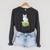 Cats And Books Lover Persian Cat For Men Women Kids Raglan Sleeve Sweatshirt Dark Grey Heather