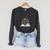 Chapter 30 Book Lovers & Readers 30th Birthday Wildflowers Raglan Sleeve Sweatshirt Dark Grey Heather