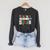 Christmas Reading Squad Xmas Book Lover Bookworm Literature Raglan Sleeve Sweatshirt Dark Grey Heather