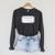 Classic Composition Book Cover Teachers And Students Raglan Sleeve Sweatshirt Dark Grey Heather