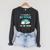 I Closed My Book To Be Here Bookworm Bookish Book Nerd Raglan Sleeve Sweatshirt Dark Grey Heather