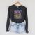 I Closed My Book To Be Here Book Lover Reader Reading Raglan Sleeve Sweatshirt Dark Grey Heather