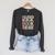 I Closed My Book To Be Here Reading Quote Raglan Sleeve Sweatshirt Dark Grey Heather