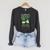 I Closed My Book To Be Here So This Better Be Good _ _- Raglan Sleeve Sweatshirt Dark Grey Heather