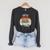 Coffee Books And Rain Reading Book Lover Retro Raglan Sleeve Sweatshirt Dark Grey Heather