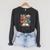 Color Our World Book Reading Program 2026 Summer Reading Raglan Sleeve Sweatshirt Dark Grey Heather