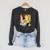 Comic Book Collection Comic Book Collector Raglan Sleeve Sweatshirt Dark Grey Heather