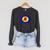 Comic Book Style Monogram Initial Letter A Superhero Raglan Sleeve Sweatshirt Dark Grey Heather Comic Book Style Monogram Initial Letter A Superhero Raglan Sleeve Sweatshirt Dark Grey Heather