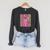 Coquette Striped Most Likely To Read Books All Summer Raglan Sleeve Sweatshirt Dark Grey Heather