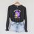 Cure Dragons Love Books Too Raglan Sleeve Sweatshirt Dark Grey Heather
