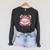 Cute Book Lover Read Reading Bookworm Women Girls Kids Raglan Sleeve Sweatshirt Dark Grey Heather