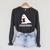 Cute Bookish Halloween Ghost Readers And Book Lovers Raglan Sleeve Sweatshirt Dark Grey Heather