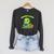 Cute Dino Book Lover Unearth A Story Summer Reading Raglan Sleeve Sweatshirt Dark Grey Heather