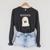Cute Ghost Book Reading Halloween Teacher Booooks For Men Women Kids Raglan Sleeve Sweatshirt Dark Grey Heather