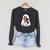 Cute Halloween Ghost Reading Book Raglan Sleeve Sweatshirt Dark Grey Heather Cute Halloween Ghost Reading Book Raglan Sleeve Sweatshirt Dark Grey Heather