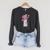 Cute Octopus Bookworm Fun Reading Tee For Book Lovers Raglan Sleeve Sweatshirt Dark Grey Heather