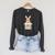 Cute Reading Bunny Easter Books Reader Teacher Girls Women Raglan Sleeve Sweatshirt Dark Grey Heather Cute Reading Bunny Easter Books Reader Teacher Girls Women Raglan Sleeve Sweatshirt Dark Grey Heather