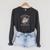 Dark Romance Book Lover Tee Raglan Sleeve Sweatshirt Dark Grey Heather