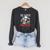 Dark Romance Booktok In Love With The Book Villain Raglan Sleeve Sweatshirt Dark Grey Heather