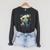 David And Goliath Bible Book Of Samuel King David Comic Raglan Sleeve Sweatshirt Dark Grey Heather