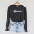 Disney Princess Belle I Heart Books Raglan Sleeve Sweatshirt Dark Grey Heather