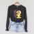 Disney Princess Never Judge A Book By Its Cover Raglan Sleeve Sweatshirt Dark Grey Heather