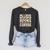 Dogs Books And Coffee Raglan Sleeve Sweatshirt Dark Grey Heather