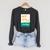 Dr Seuss Hop On Pop Book Cover Raglan Sleeve Sweatshirt Dark Grey Heather